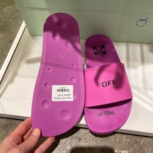 Brand new Off-White size 37 slipper